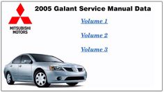 Owners Manual For 2017 Mitsubishi Galant Es