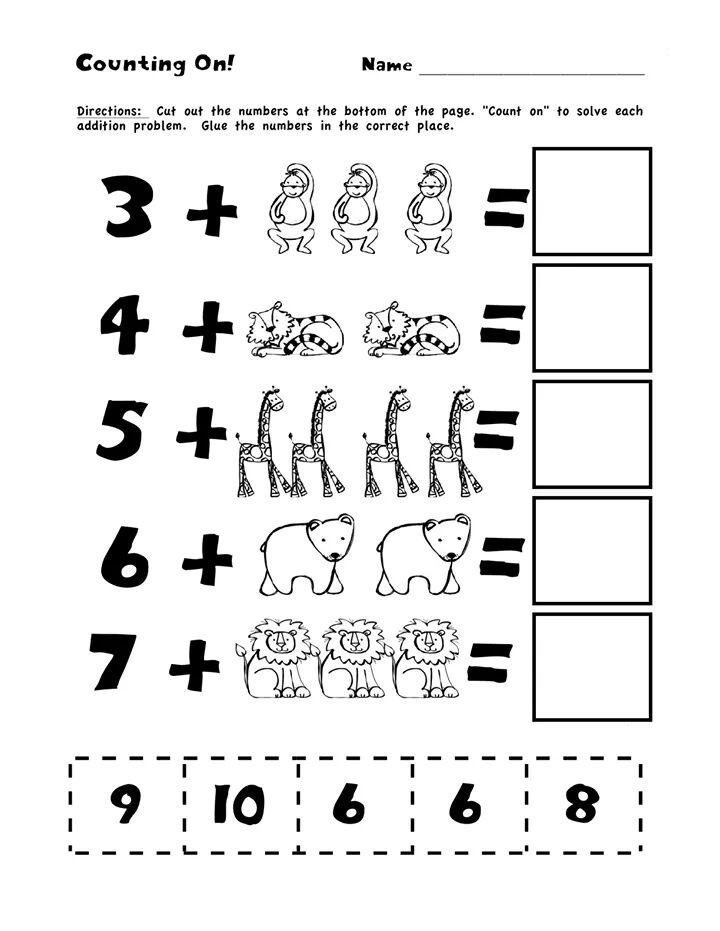 Touch Math Kindergarten General Math Kit Guide